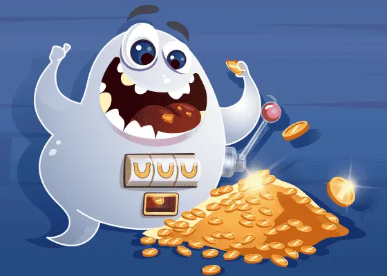 Boo Casino Extra Lucky Wednesdays ghost with coins